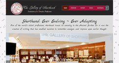 Desktop Screenshot of galleryofshorthand.org