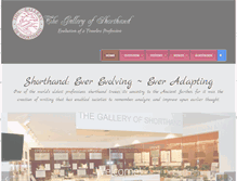 Tablet Screenshot of galleryofshorthand.org